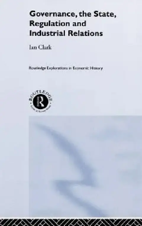 Cover of Governance, The State, Regulation and Industrial Relations