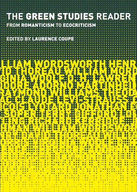 Cover of The Green Studies Reader