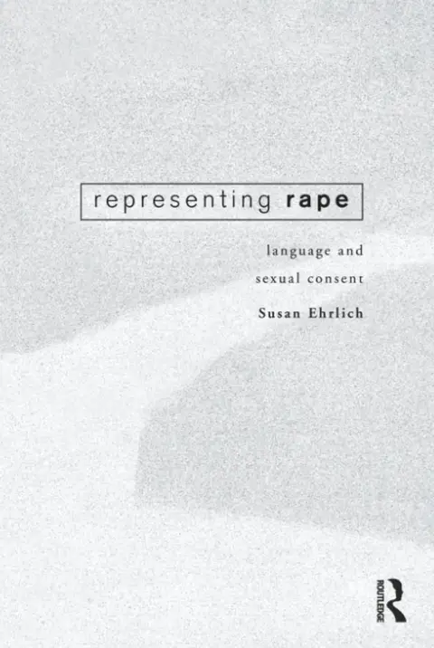 Cover of Representing Rape