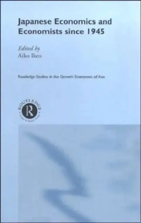 Cover of Japanese Economics and Economists since 1945