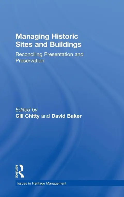 Cover of Managing Historic Sites and Buildings