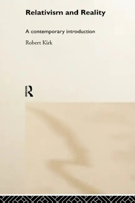 Cover of Relativism and Reality
