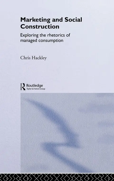 Cover of Marketing and Social Construction