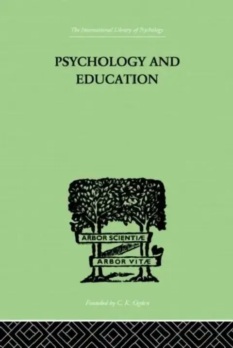 Cover of Psychology And Education