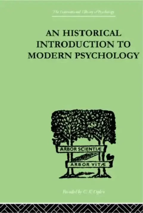 Cover of An Historical Introduction To Modern Psychology