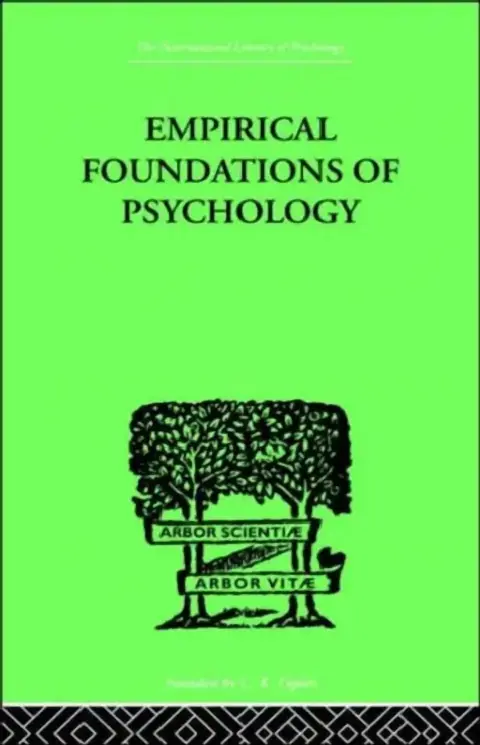 Cover of Empirical Foundations Of Psychology