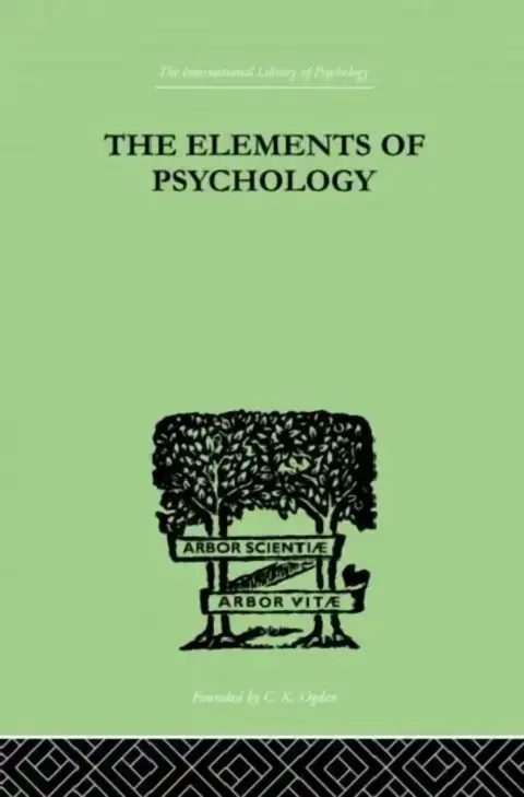 Cover of The Elements Of Psychology