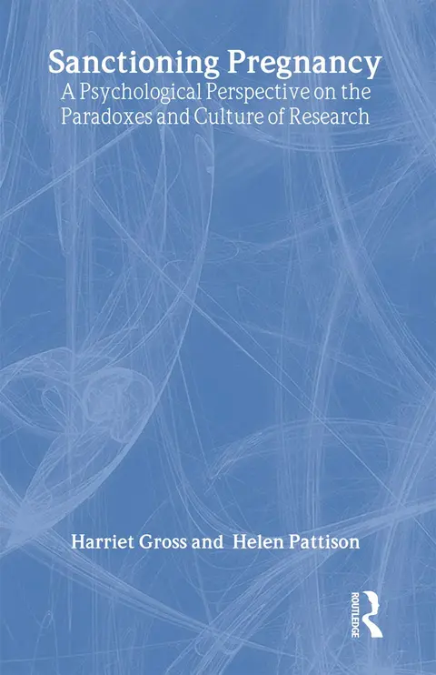 Cover of Sanctioning Pregnancy