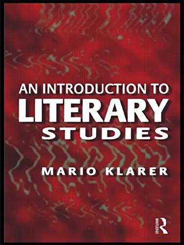 Cover of An Introduction to Literary Studies