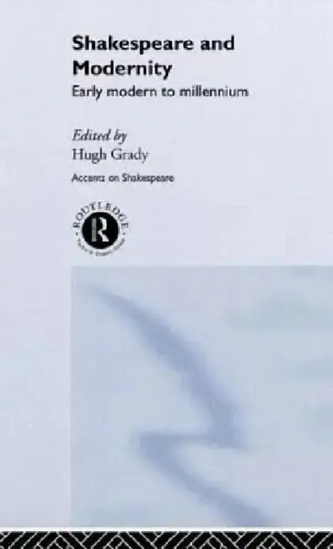 Cover of Shakespeare and Modernity