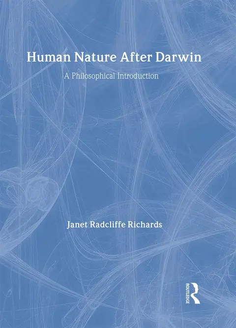 Cover of Human Nature After Darwin