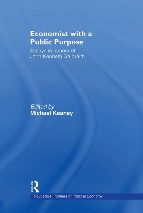 Cover of Economist with a Public Purpose