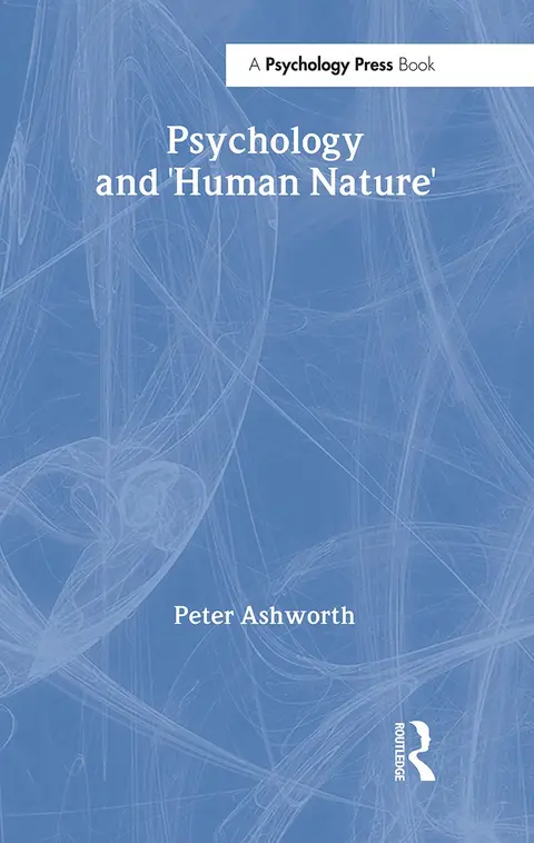 Cover of Psychology and 'Human Nature'