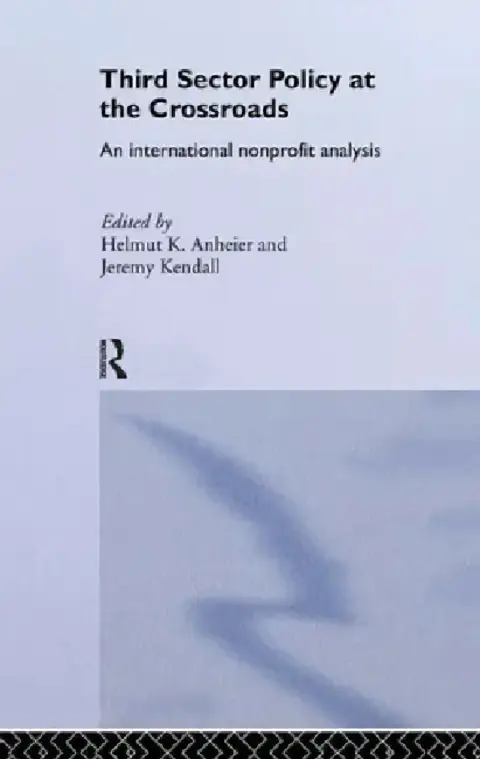 Cover of Third Sector Policy at the Crossroads