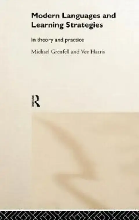 Cover of Modern Languages and Learning Strategies