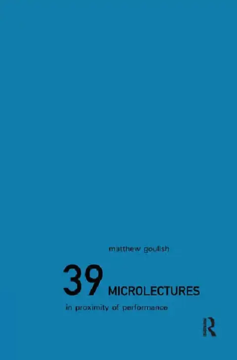 Cover of 39 Microlectures