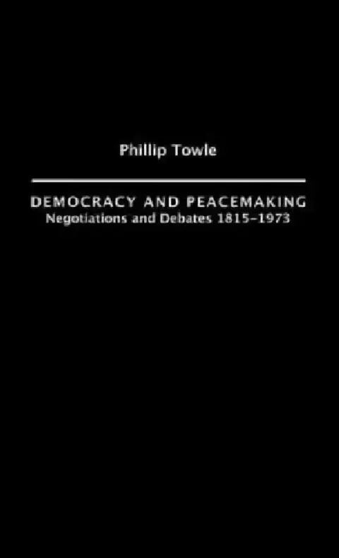 Cover of Democracy and Peace Making