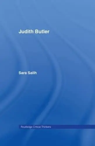 Cover of Judith Butler