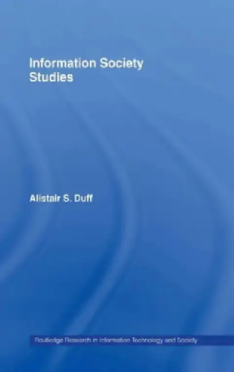 Cover of Information Society Studies