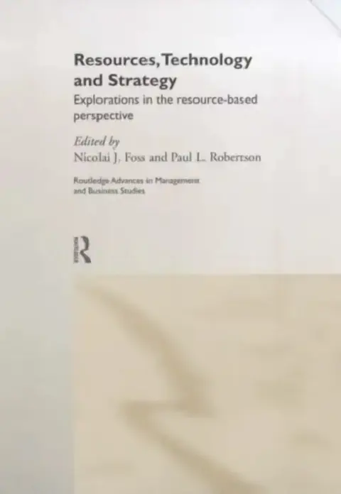 Cover of Resources, Technology and Strategy