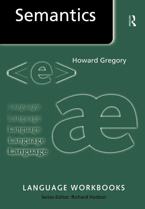 Cover of Semantics