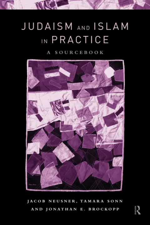 Cover of Judaism and Islam in Practice