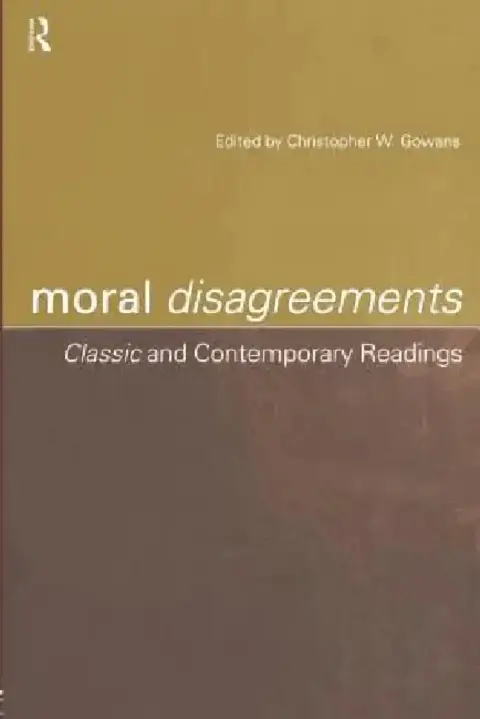 Cover of Moral Disagreements
