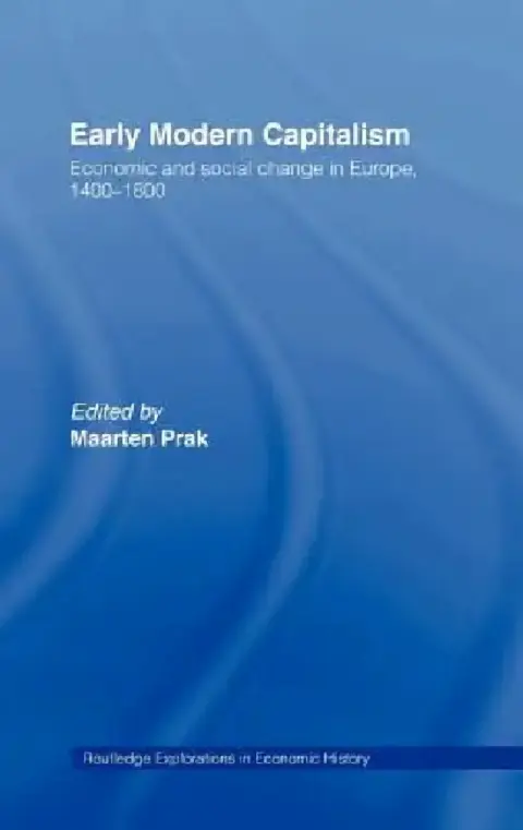 Cover of Early Modern Capitalism