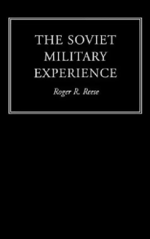 Cover of The Soviet Military Experience
