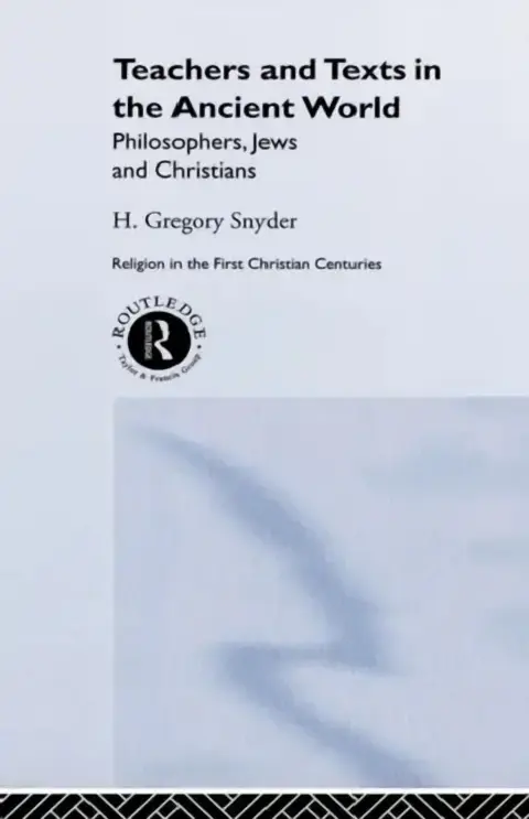 Cover of Teachers and Texts in the Ancient World