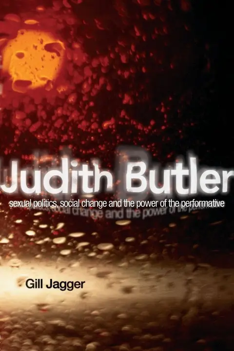 Cover of Judith Butler