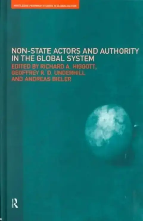 Cover of Non-State Actors and Authority in the Global System