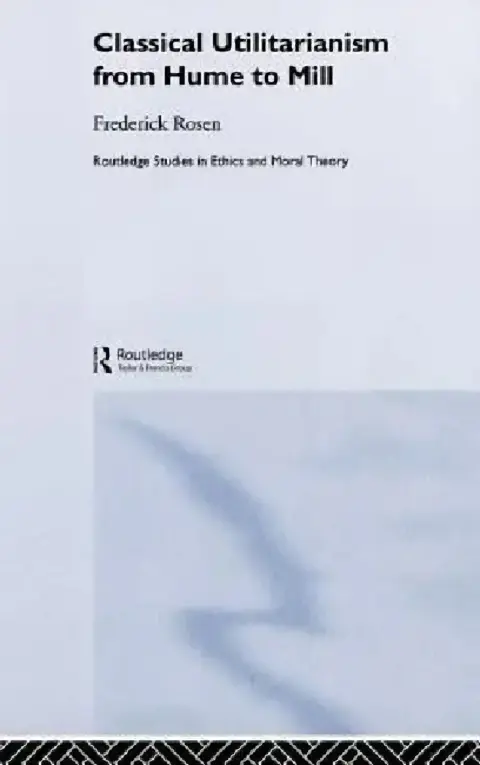 Cover of Classical Utilitarianism from Hume to Mill