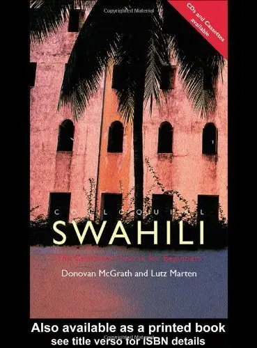 Cover of Colloquial Swahili