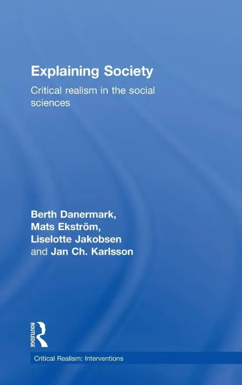 Cover of Explaining Society