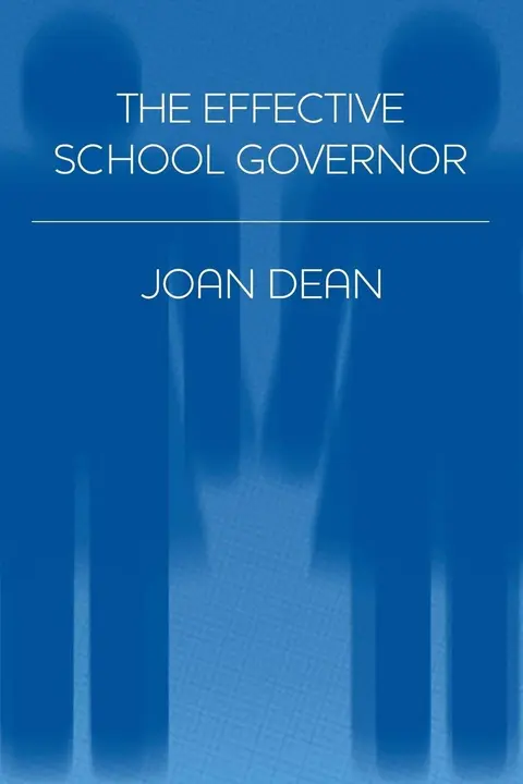 Cover of The Effective School Governor