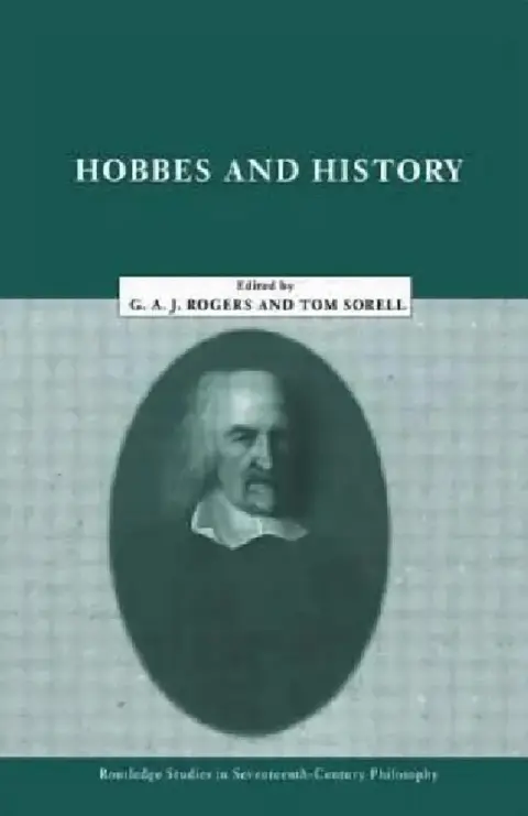 Cover of Hobbes and History