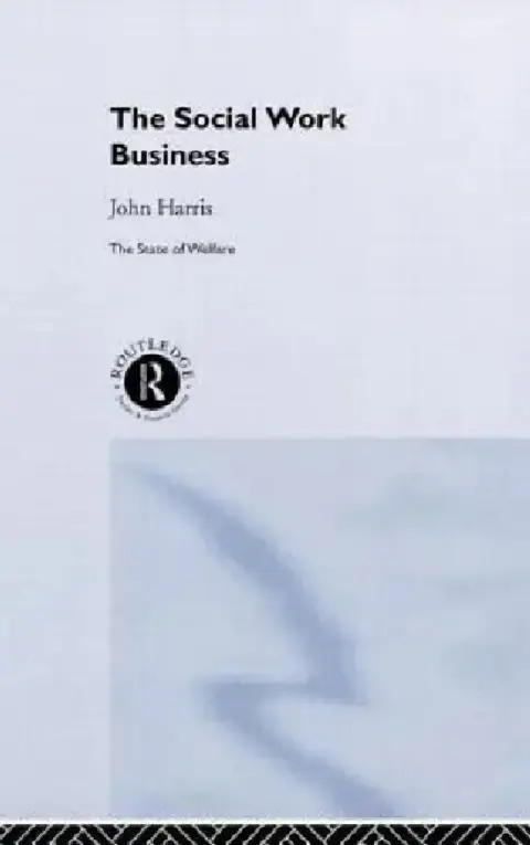 Cover of The Social Work Business