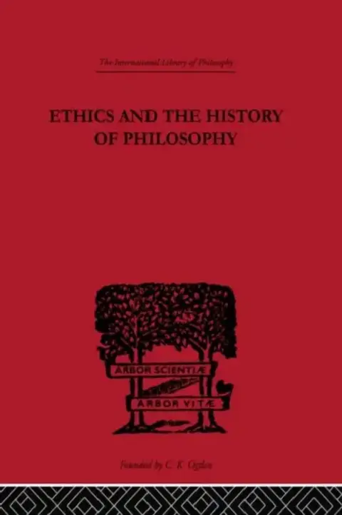 Cover of Ethics and the History of Philosophy