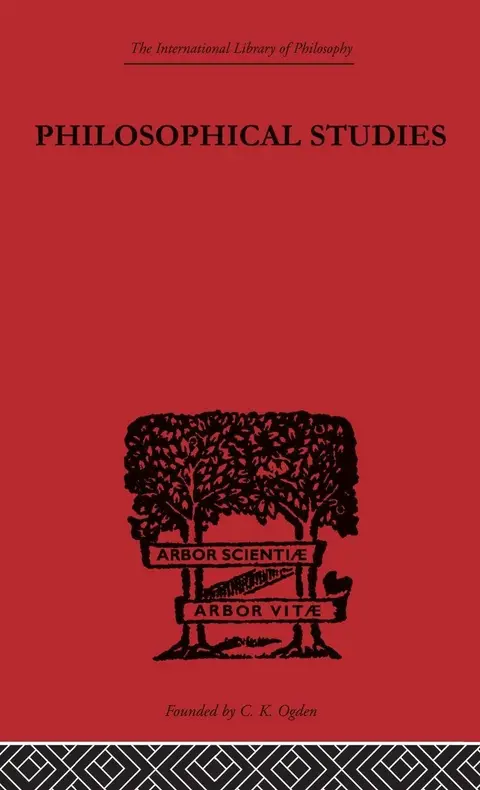 Cover of Philosophical Studies