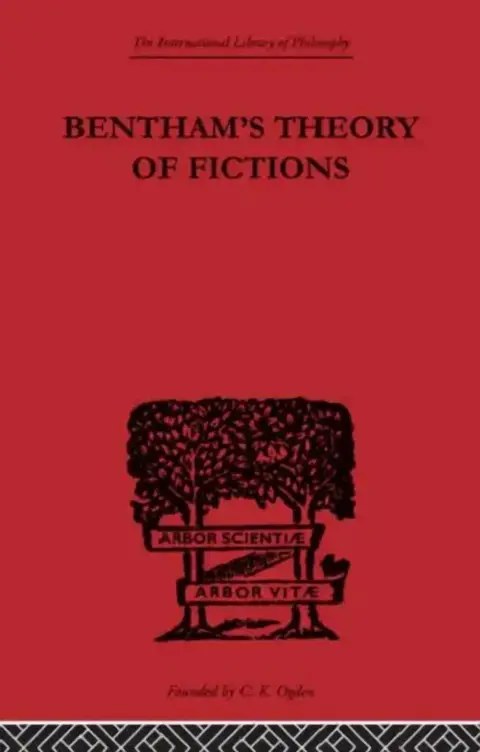 Cover of Bentham's Theory of Fictions