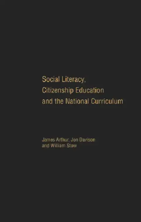 Cover of Social Literacy, Citizenship Education and the National Curriculum