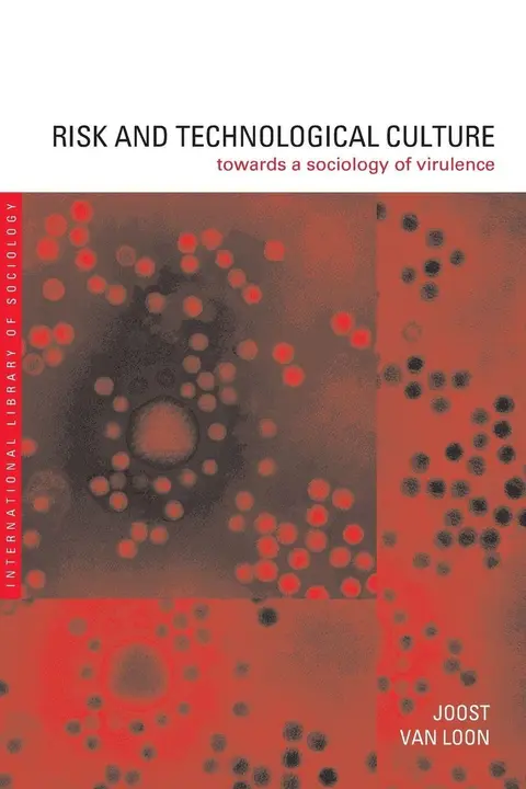 Cover of Risk and Technological Culture