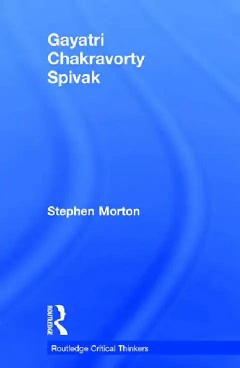 Cover of Gayatri Chakravorty Spivak