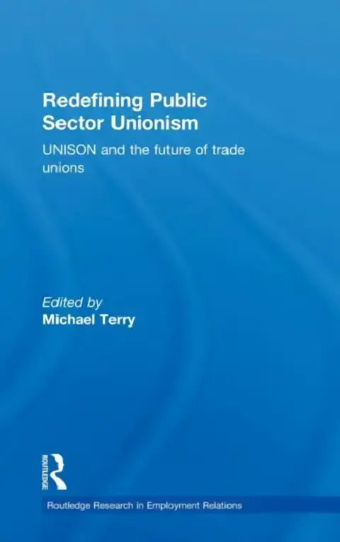 Cover of Redefining Public Sector Unionism
