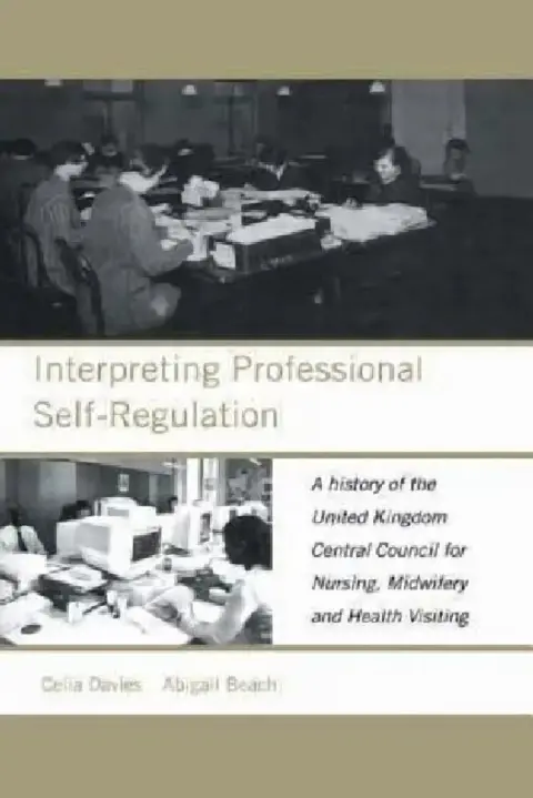 Cover of Interpreting Professional Self-Regulation