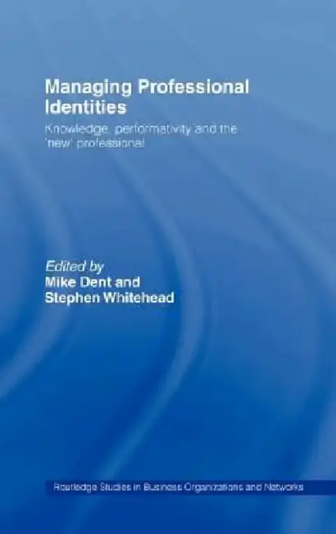Cover of Managing Professional Identities