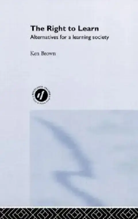 Cover of The Right to Learn