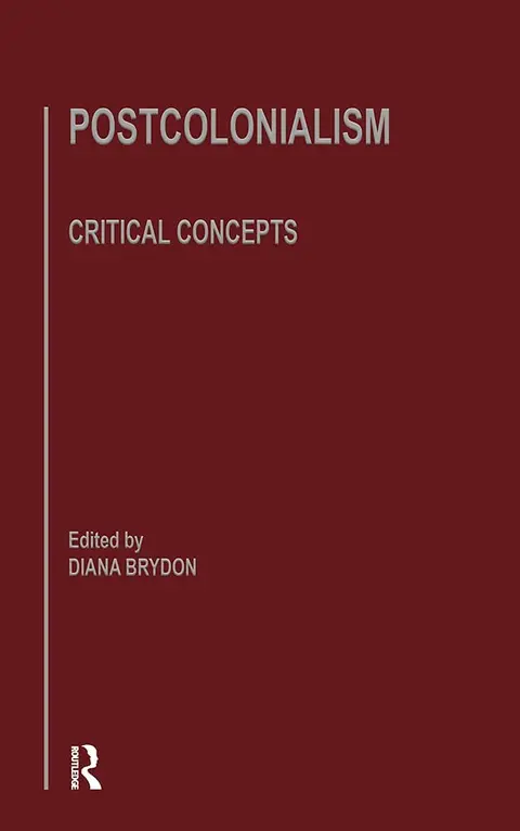 Cover of Postcolonlsm Crit Concepts V5