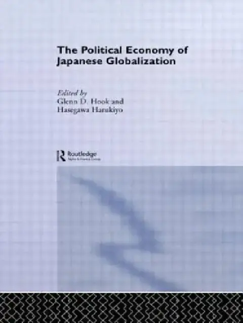 Cover of The Political Economy of Japanese Globalisation